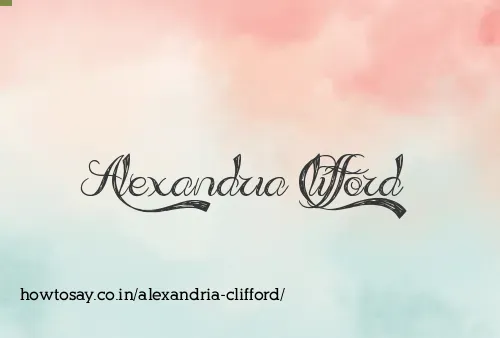 Alexandria Clifford