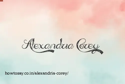 Alexandria Corey