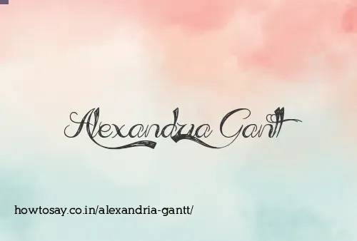 Alexandria Gantt
