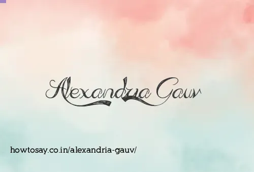 Alexandria Gauv