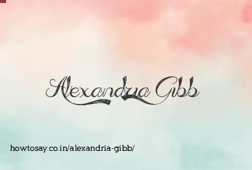 Alexandria Gibb