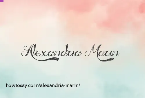 Alexandria Marin