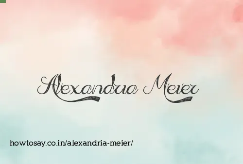 Alexandria Meier