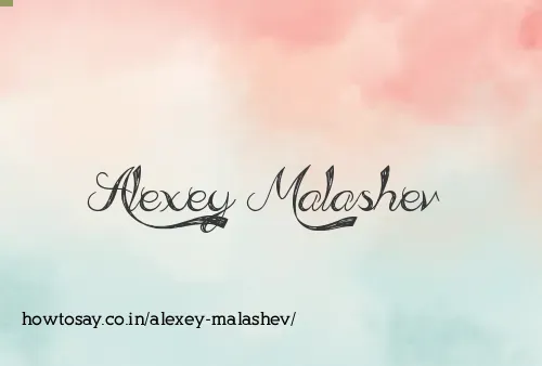Alexey Malashev