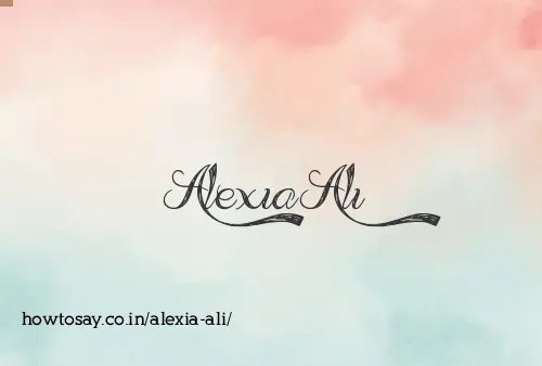 Alexia Ali