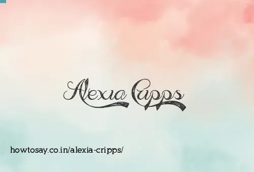 Alexia Cripps
