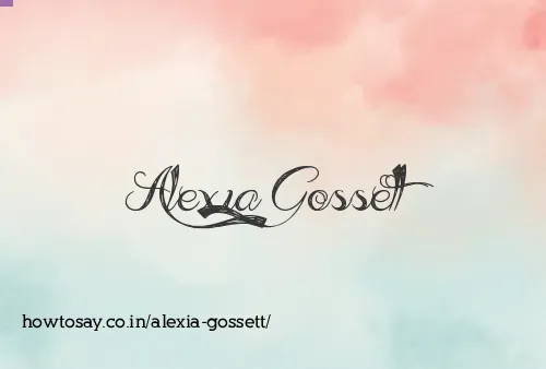Alexia Gossett