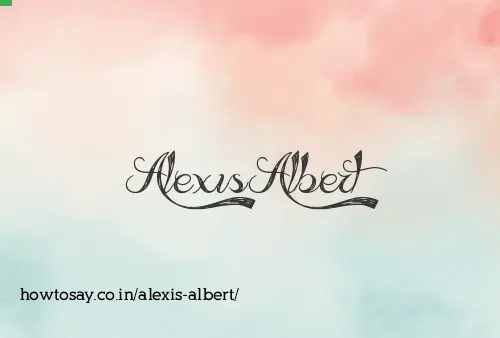Alexis Albert
