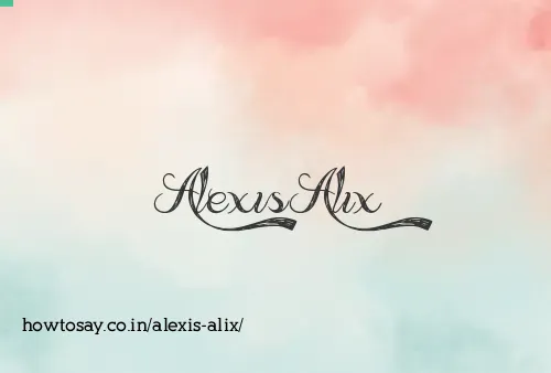 Alexis Alix