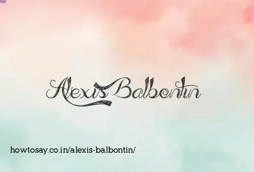 Alexis Balbontin