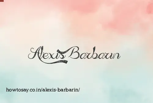 Alexis Barbarin