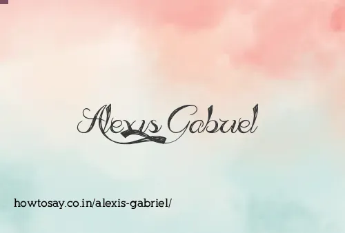 Alexis Gabriel