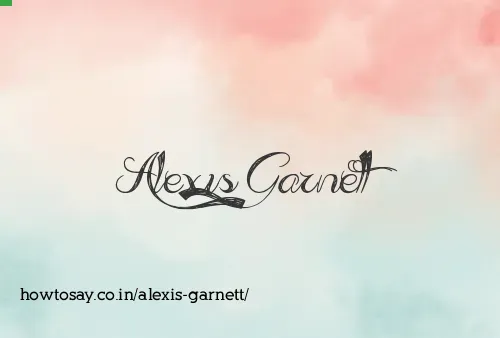 Alexis Garnett