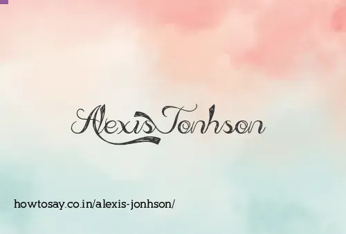 Alexis Jonhson
