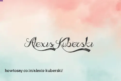 Alexis Kuberski