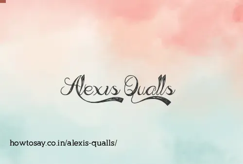 Alexis Qualls