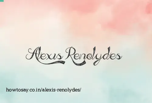 Alexis Renolydes