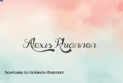 Alexis Rhiannon
