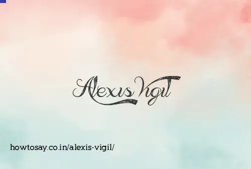 Alexis Vigil