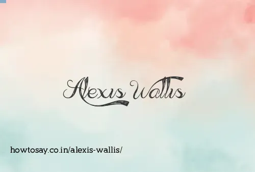 Alexis Wallis