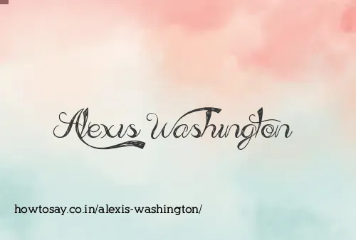 Alexis Washington