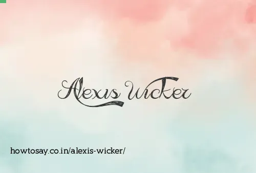 Alexis Wicker