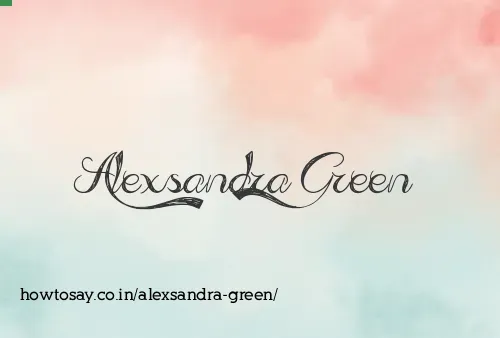 Alexsandra Green