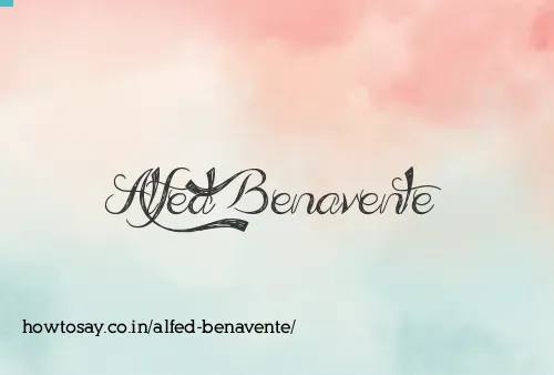 Alfed Benavente