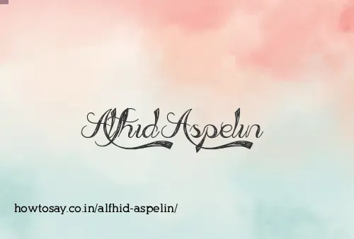 Alfhid Aspelin