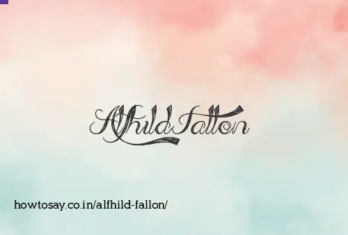 Alfhild Fallon