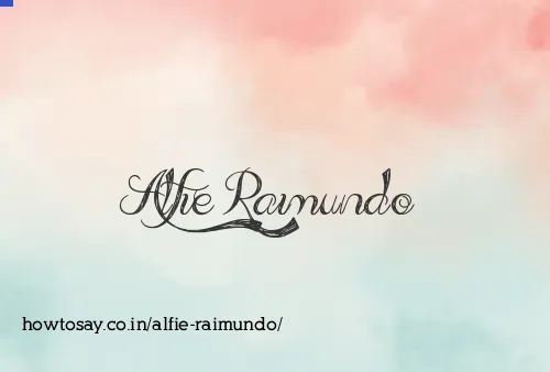 Alfie Raimundo