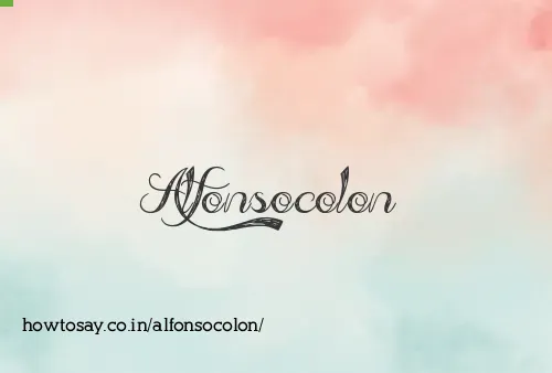 Alfonsocolon