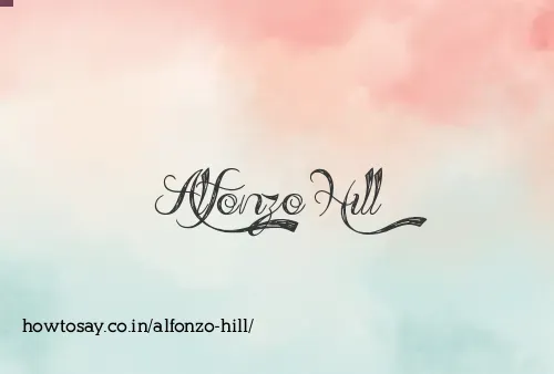 Alfonzo Hill