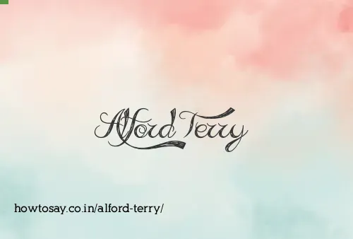 Alford Terry