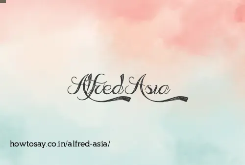 Alfred Asia