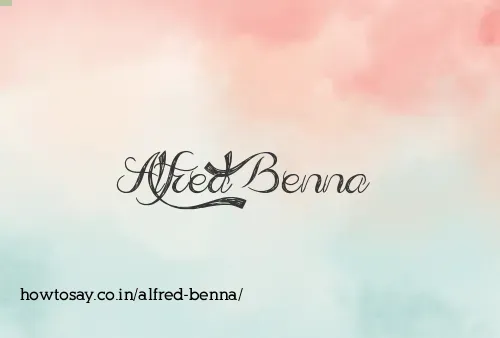 Alfred Benna