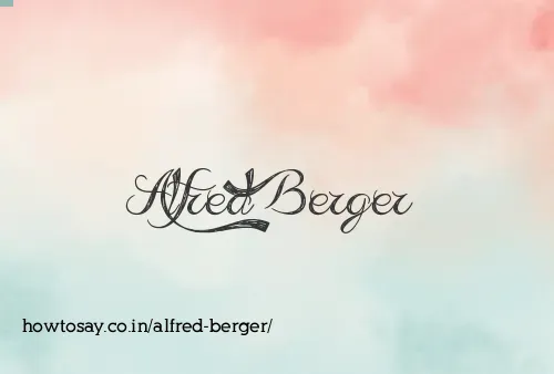 Alfred Berger