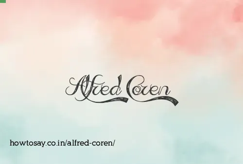 Alfred Coren