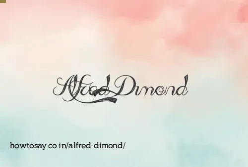 Alfred Dimond
