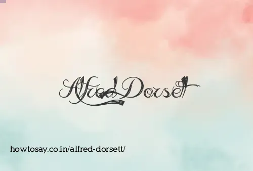 Alfred Dorsett