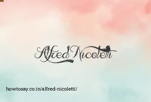 Alfred Nicoletti