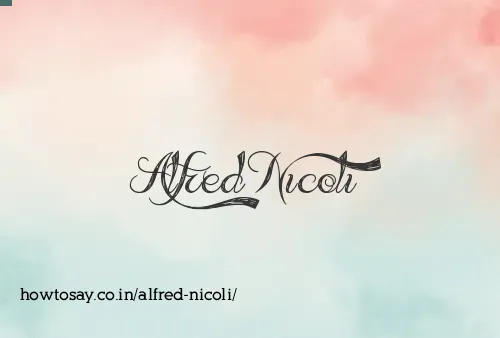 Alfred Nicoli