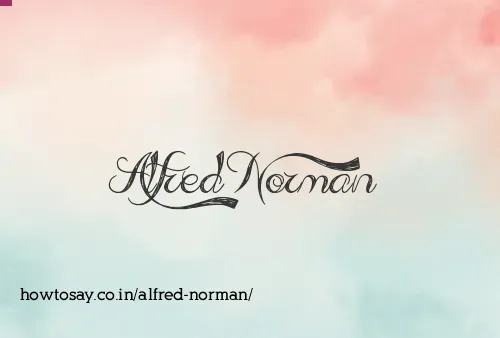 Alfred Norman