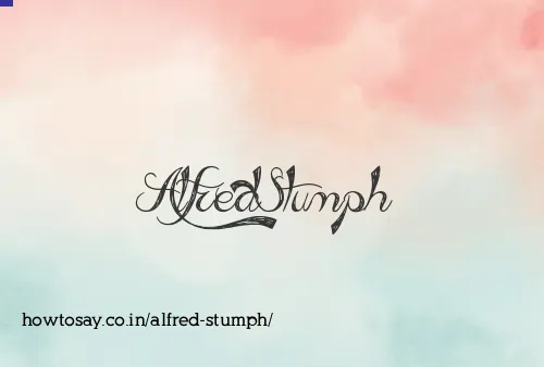Alfred Stumph