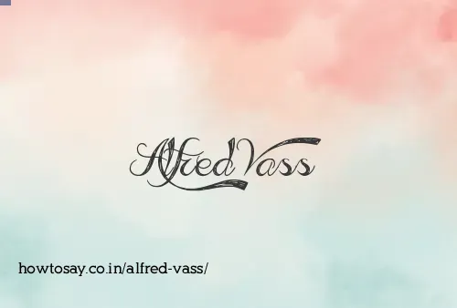 Alfred Vass