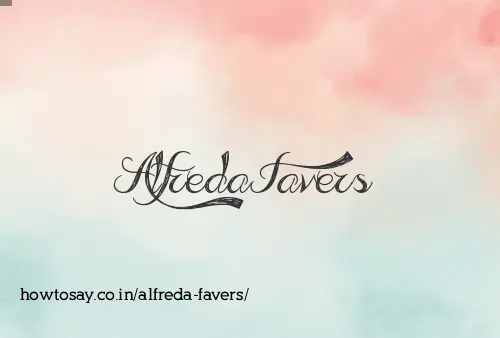 Alfreda Favers