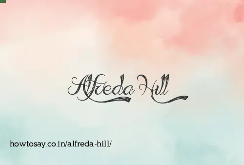 Alfreda Hill