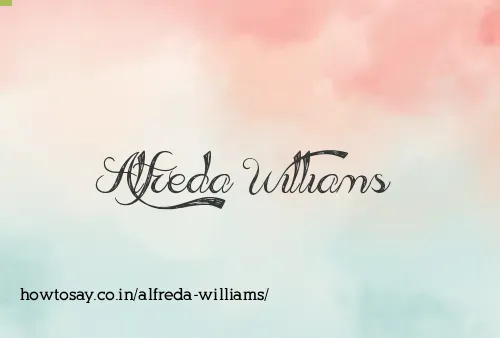 Alfreda Williams
