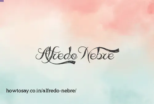 Alfredo Nebre