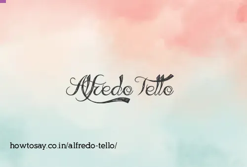 Alfredo Tello